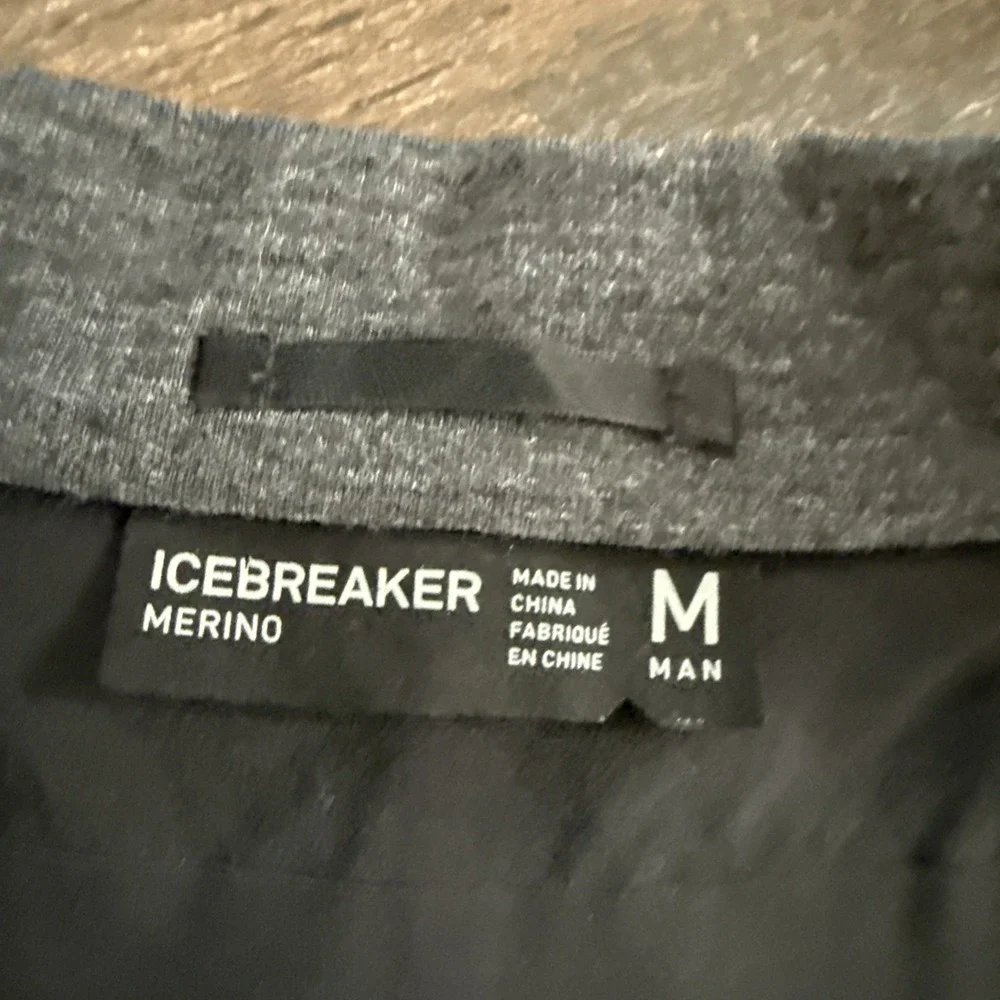 Icebreaker x TABI Goldwin Merino Wool Tech Blazer Men M Gray Sport Coat Travel